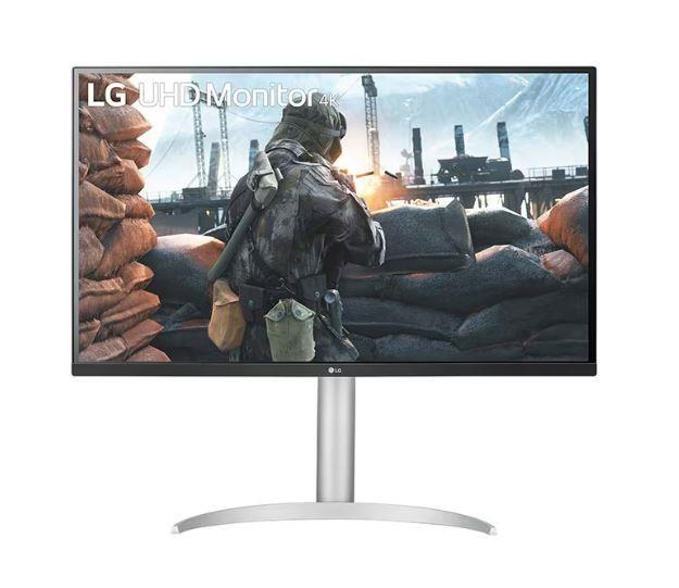 lcd-monitorlg32up55np-w315gaming4kpanel-va3840x216016960hz4-msspeakerspivotheight-adjustabletilt32up55np-w-0