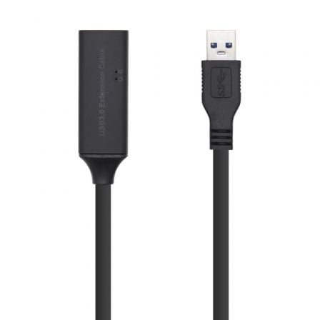 cable-alargador-usb-30-con-amplificador-aisens-a105-0408-usb-macho-usb-hembra-hasta-9w-625mbps-10m-negro-0