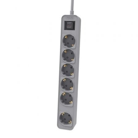 regleta-con-interruptor-philips-chp2164g10-6-tomas-de-corriente-cable-15m-gris-0