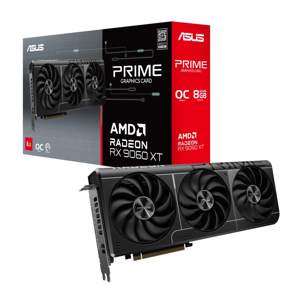 graphics-cardasusamd-radeon-rx-9060-xt8-gbgddr6128-bitpcie-50-16xgpu-2740-mhztriple-slot-fansink1xhdmi2xdisplayportprime-rx9060xt-o8g-0